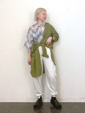 ayanoさん（レディース・154cm）の春コーディネート