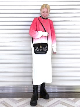 ayanoさん（レディース・154cm）の冬コーディネート