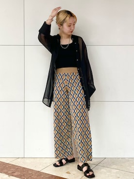 ayanoさん（レディース・154cm）の夏コーディネート