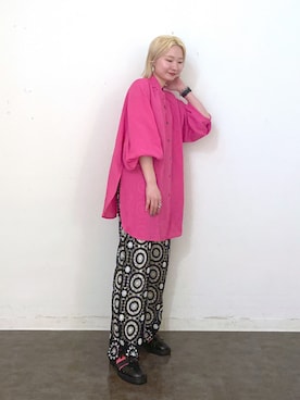 ayanoさん（レディース・154cm）の春コーディネート