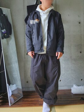 「Firsthand（ファーストハンド）のアイテム」を使った、たかさん（メンズ・170cm）の春コーディネート