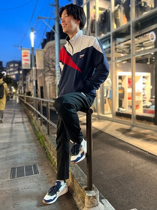 リーボック Reebok公式 Reebokのジャケット アウターを使ったコーディネート Wear