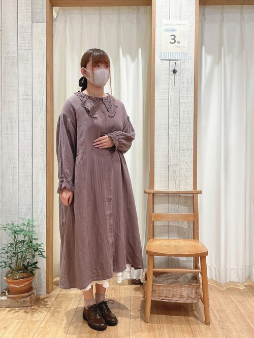 Samansa Mos2 東京ドームシティー ラクーアmaaさんのワンピースを使ったコーディネート Zozotown