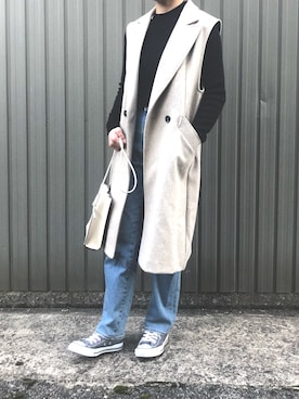 pon*さん（レディース・162cm）の冬コーディネート