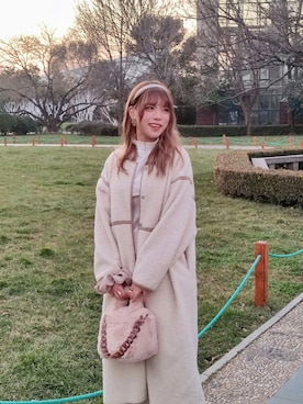 クリーミー🍰さん（レディース・169cm）の冬コーディネート