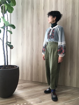 「JUCO.」｜aikoさん（レディース・158cm）の秋コーディネート