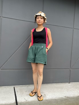 「UNTITLED（アンタイトル）のアイテム（アクセサリー）」を使った、aikoさん（レディース・158cm）の夏コーディネート