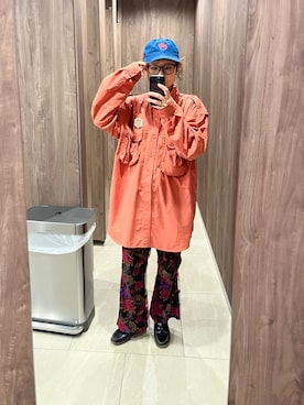 「JINS（ジンズ）のアイテム」を使った、aikoさん（レディース・158cm）の春コーディネート