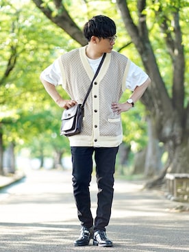 ヒデさん（メンズ・165cm）の夏コーディネート