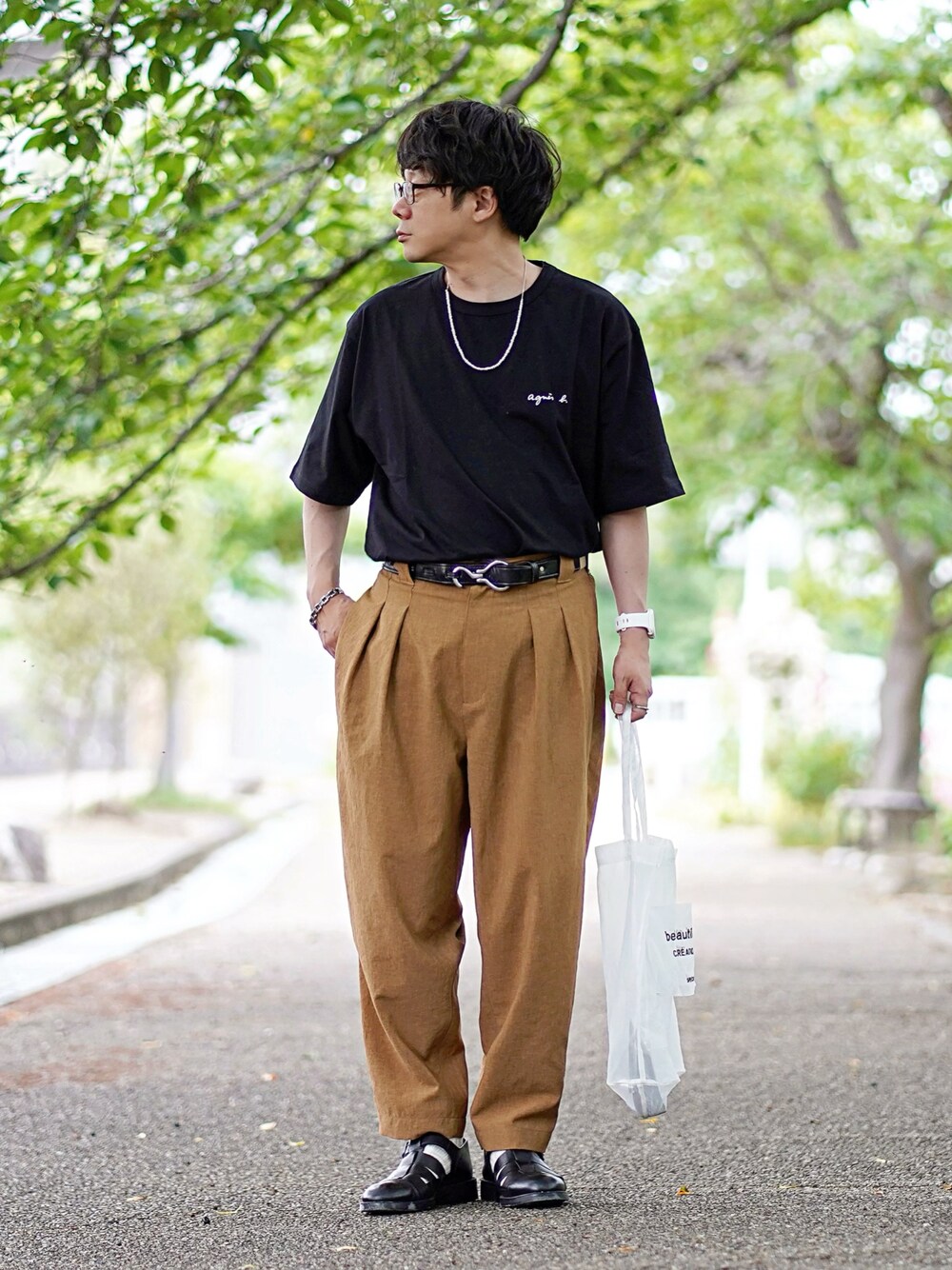 テンクロスビーデレクラム サルエルパンツ タグ付き （ADAM ET ROPE 