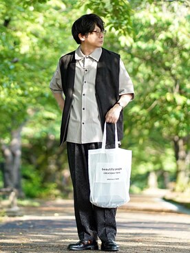 ヒデさん(メンズ・165cm)の春コーディネート