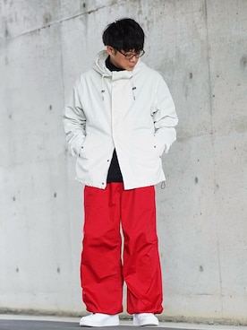 「URBAN RESEARCH Sonny Label（アーバンリサーチサニーレーベル）のアイテム（マウンテンパーカー）」を使った、ヒデさん（メンズ・165cm）の春コーディネート