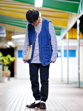 ヒデさん（メンズ・165cm）の春コーディネート