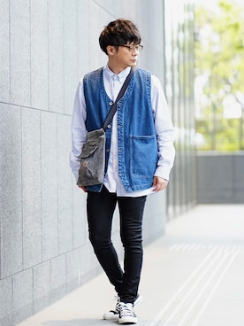 ヒデさん（メンズ・165cm）の春コーディネート