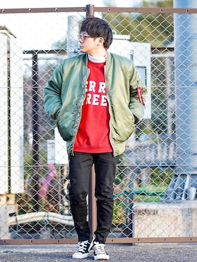 ヒデさん（メンズ・165cm）の冬コーディネート