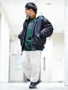 ヒデさん（メンズ・165cm）の冬コーディネート