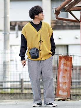 ヒデさん（メンズ・165cm）の春コーディネート