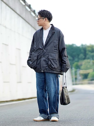 MR.OLIVE ウォータープルーフ ウォッシャブルレザー/2WAY 巾着ポーチ MR.OLIVE｜ウォータープルーフ ウォッシャブルレザー/2WAY 巾着