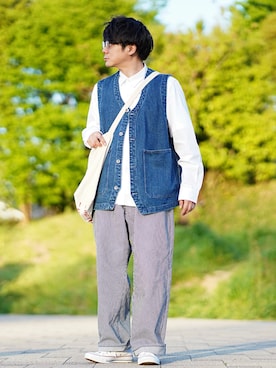 ヒデさん（メンズ・165cm）の春コーディネート