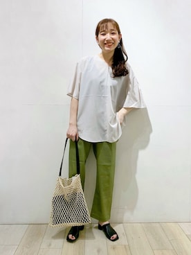yoshikaさん（レディース・156cm）の夏コーディネート