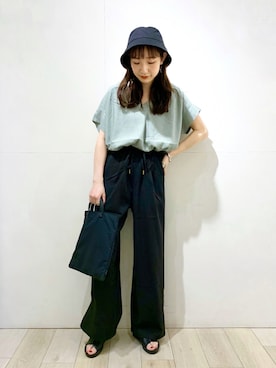 yoshikaさん（レディース・156cm）の夏コーディネート