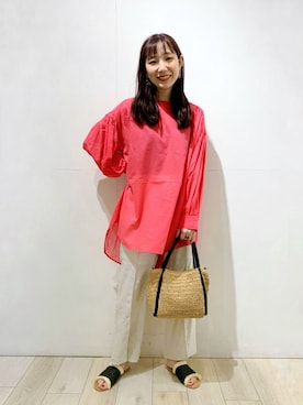 yoshikaさん（レディース・156cm）の夏コーディネート
