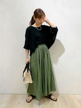 yoshikaさん（レディース・156cm）の夏コーディネート