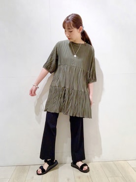 yoshikaさん（レディース・156cm）の夏コーディネート