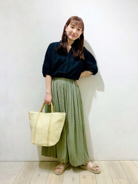 yoshikaさん（レディース・156cm）の夏コーディネート
