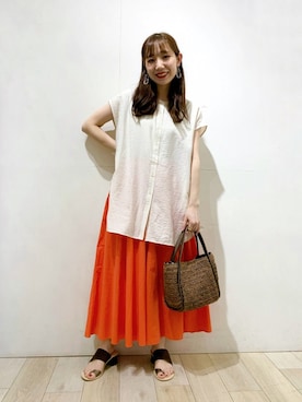 yoshikaさん（レディース・156cm）の夏コーディネート