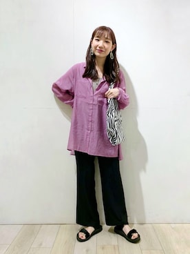 yoshikaさん（レディース・156cm）の夏コーディネート