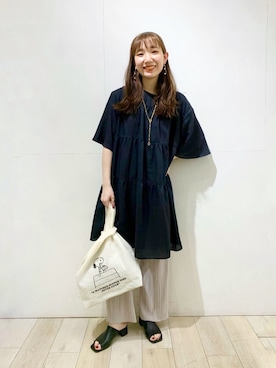 yoshikaさん（レディース・156cm）の夏コーディネート