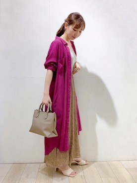 yoshikaさん（レディース・156cm）の秋コーディネート