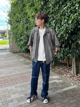 かずきさん（メンズ・175cm）の夏コーディネート