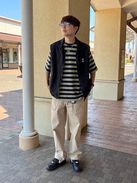 かずきさん（メンズ・175cm）の夏コーディネート