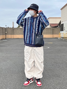 かずきさん(メンズ・175cm)の春コーディネート
