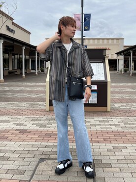 かずきさん（メンズ・175cm）の夏コーディネート