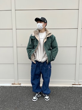 「CPCM（シーピーシーエム）のアイテム（ジャケット/アウター）」を使った、かずきさん（メンズ・175cm）の冬コーディネート