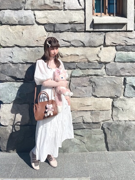 「アイテム（パンプス）」を使った、Ruuさん（レディース・162cm）の秋コーディネート