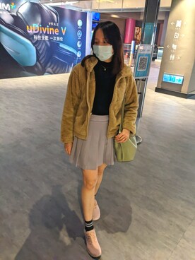 「movieday」｜🇹🇼Jungさん（レディース・164cm）の冬コーディネート
