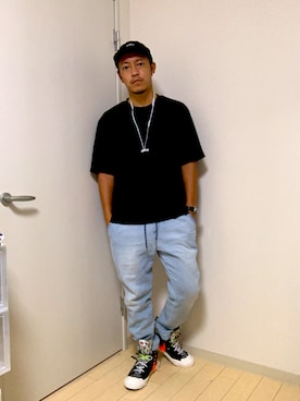 「beats. by dr.dre（ビーツバイドクタードレ）のアイテム（その他）」を使った、U-ponさん（メンズ・174cm）の秋コーディネート