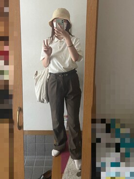 もえかさん（レディース・152cm）の秋コーディネート