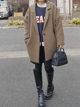 「tokyogirlsmarket」｜RIyO.さん（レディース・159cm）の冬コーディネート