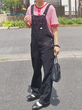 「Libra Cue（リブラ キュー）のアイテム（バレエシューズ）」を使った、RIyO.さん（レディース・159cm）の夏コーディネート