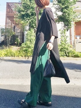 「Sheson（シーズン）のアイテム（ワンピース/ドレス）」を使った、RIyO.さん（レディース・159cm）の夏コーディネート