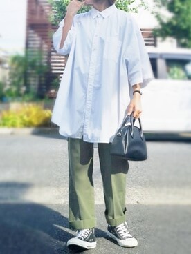RIyO.さん（レディース・159cm）の夏コーディネート