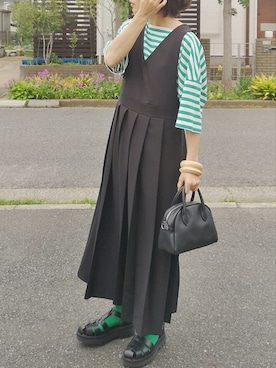 「foksy」｜RIyO.さん（レディース・159cm）の春コーディネート
