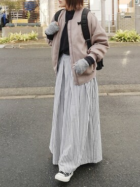 RIyO.さん（レディース・159cm）の冬コーディネート