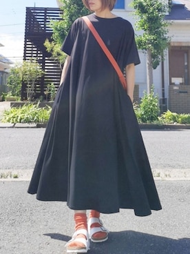 「ビリケンシュトック」｜RIyO.さん（レディース・159cm）の夏コーディネート