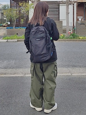 「gu」｜RIyO.さん（レディース・159cm）の春コーディネート